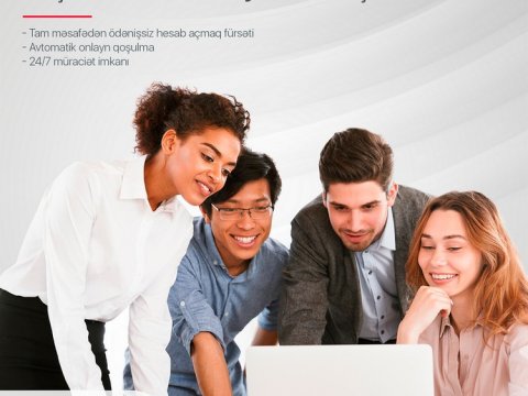 Kapital Bank-da onlayn hesab açmaq mümkün oldu