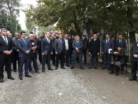 “Azəriqaz” rəsmiləri Şəmkirdə - FOTO