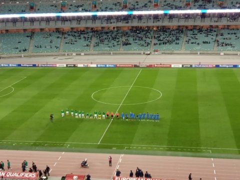 Azərbaycan millisi İrlandiyaya uduzdu - YENİLƏNİB