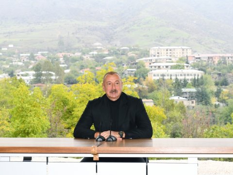 “Ermənilər Hadrutda dirəniş göstərdilər” - Prezident ötənilki hərbi əməliyyatdan DANIŞDI