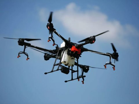 Dünyada ilk: Dronlar meşə saldı