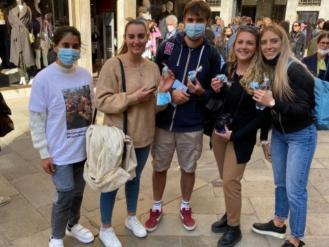 Venesiyada Ermənistan cinayətlərilə bağlı AKSİYA