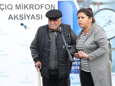 “Azəriqaz” Qala qəsəbəsinin sakinlərinin problemini dinləyib