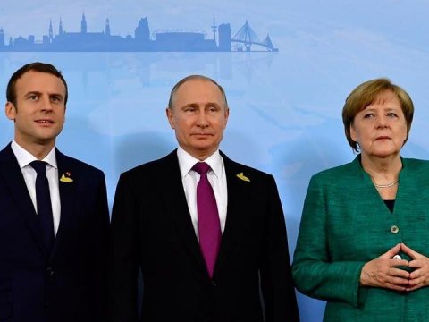 Merkel və Makron Putinlə də DANIŞDI