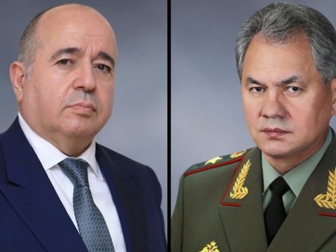 Karapetyanla Şoyqu Azərbaycanla sərhəddəki vəziyyətə TOXUNDU