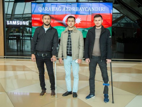 Daha 4 qazimiz Türkiyəyə göndərildi - FOTOLAR