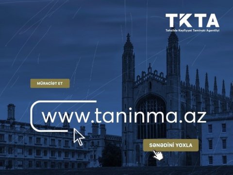Agentlik xarici diplomların tanınması barədə məlumat yaydı