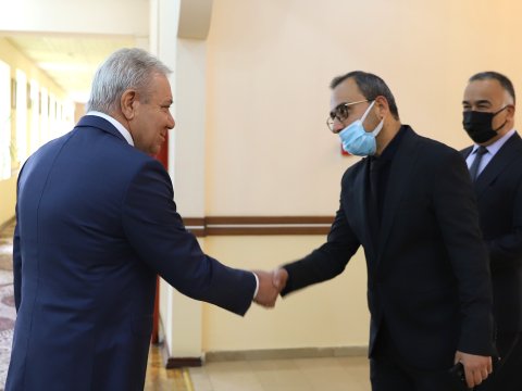 TİKA nümayəndələri UNİVERSİTETDƏ