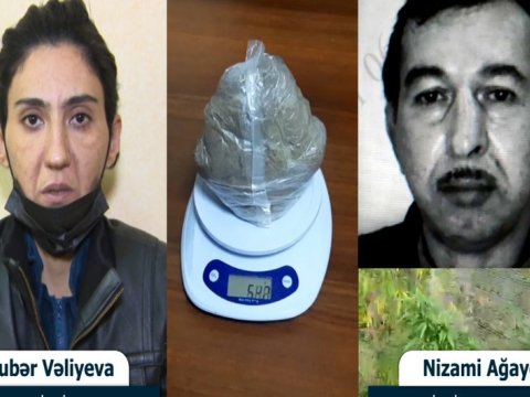 Bakıda narkotik satan qadın saxlanıldı - VİDEO