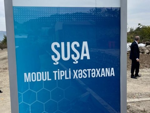 Şuşada xəstəxana açıldı - FOTO