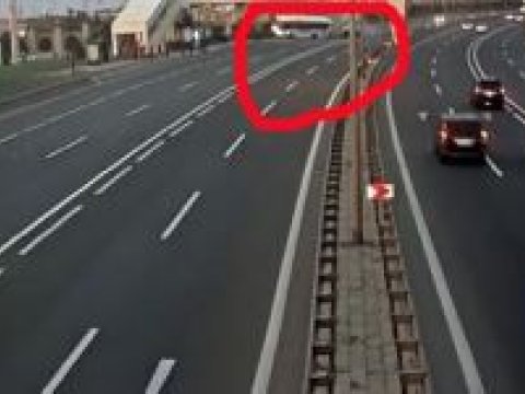 Aeroport yolundakı ağır qəzanın baş vermə anı - VİDEO