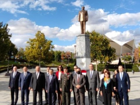 Ramil Usubov türkiyəli həmkarı ilə görüşdü