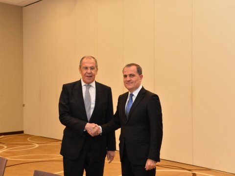 Ceyhun Bayramov Lavrovla Zəngəzur dəhlizini MÜZAKİRƏ ETDİ