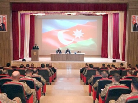 Naxçıvanda komandir hazırlığı məşğələləri - VİDEO