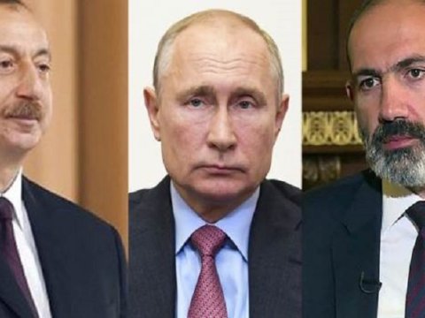 İlham Əliyev Putinin Qarabağ müharibəsindəki rolunu qeyd etdi