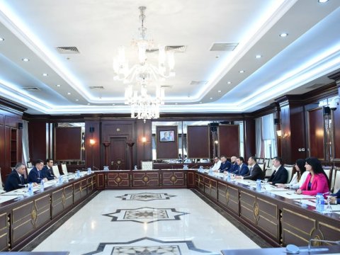 Milli Məclisdə ukraynalı deputatlarla görüş - FOTO