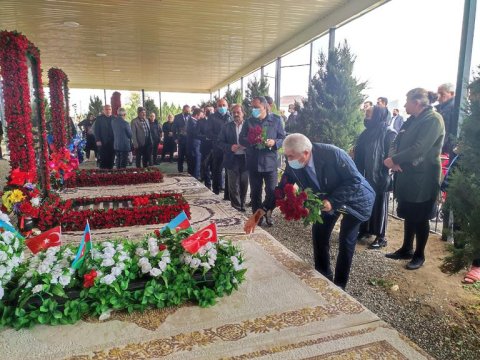 Goranboyda şəhid yad edildi - FOTO