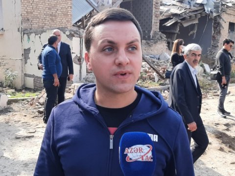 Ukraynalı deputat Gəncə dəhşətindən danışdı