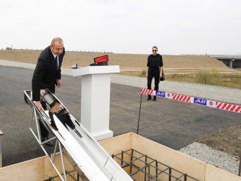 Füzuli-Ağdam yolunun tikintisinə BAŞLANILDI