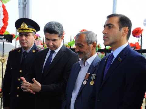 Şəhidin ildönümü qeyd olundu - FOTO