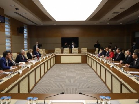 Azərbaycan və Türkiyə deputatları Ankarada GÖRÜŞDÜLƏR