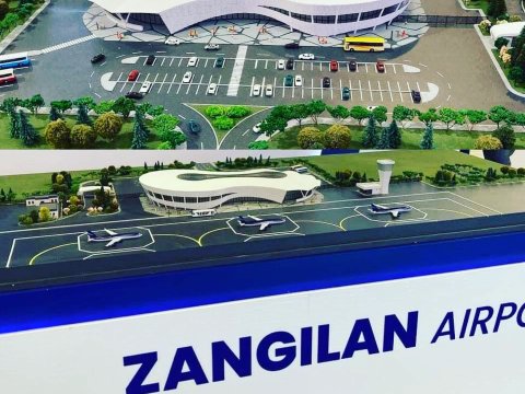 Zəngilan Beynəlxalq Hava Limanı belə olacaq - FOTOLAR