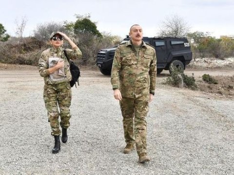 Prezident və birinci xanım Zəngilanda...