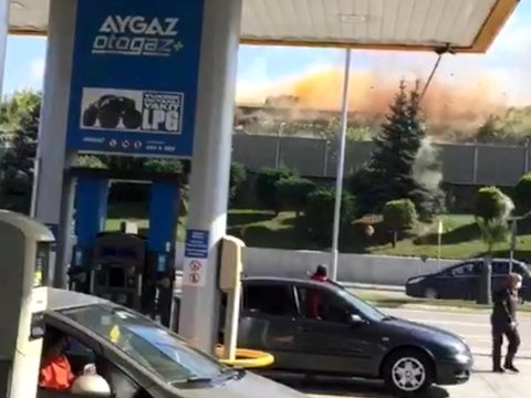 Türkiyədə metro çəkilişində PARTLAYIŞ