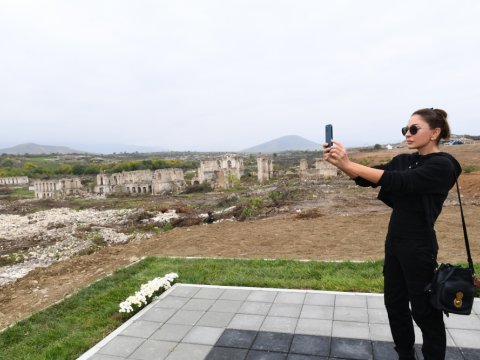 Mehriban Əliyeva: Qayıdışın həyəcan və sevincini sizinlə bölüşürəm!