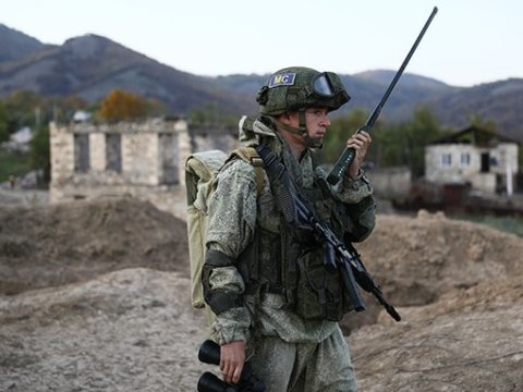 Sülhməramlılar Qarabağdakı 27 postda məşqlər keçirdi