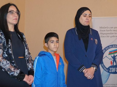 Vətən Müharibəsi Qəhrəmanının xatirəsi anılıb - FOTO