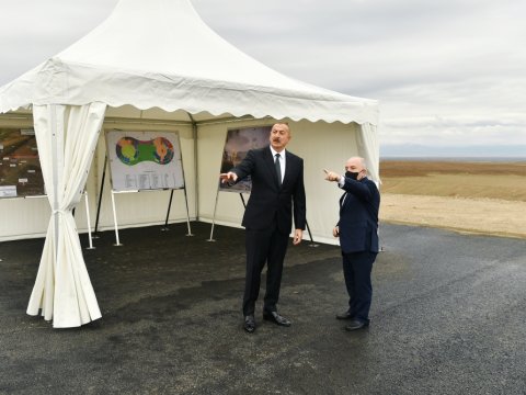Prezident Zəngilan Hava Limanının tikintisilə maraqlanıb