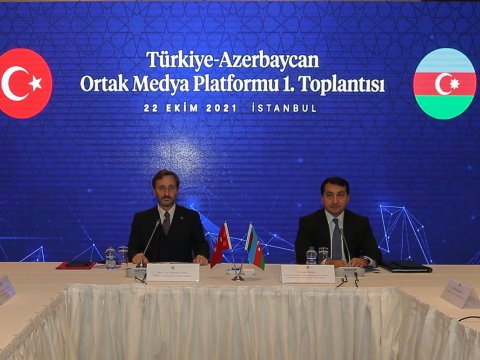 Türkiyə-Azərbaycan Ortaq Media Platformasının ilk iclası - FOTOLAR