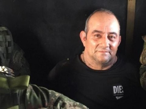 Kolumbiyanın ən böyük narkotaciri qandallandı