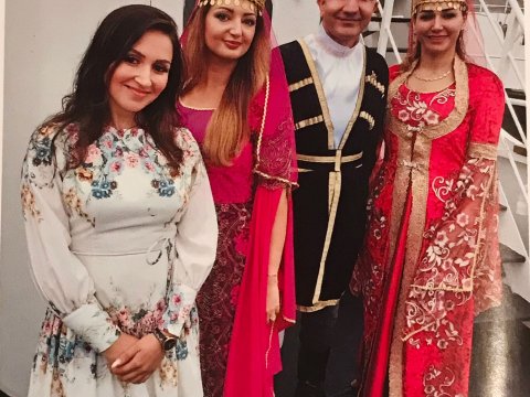 Diasporumuz Finlandiya jurnalında - FOTO