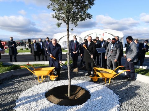 İlham Əliyev və Ərdoğan Zəngilanda “Dost Aqropark”ın təməlini qoydular - YENİLƏNİB