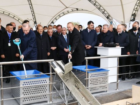 Prezidentlər Zəngəzur dəhlizinin təməlini qoydular - YENİLƏNİB