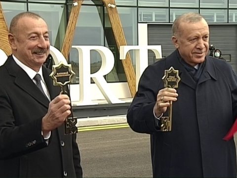 Füzuli Beynəlxalq Hava Limanının AÇILIŞI OLDU 