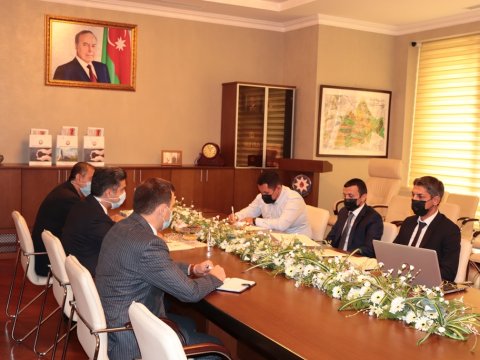 Az-Granata nümayəndələri Naftalanda