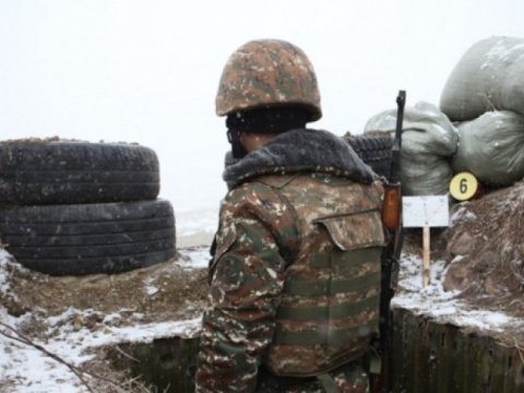 Kəlbəcərlə sərhəddə insident: 4 erməni hərbçi yaralandı