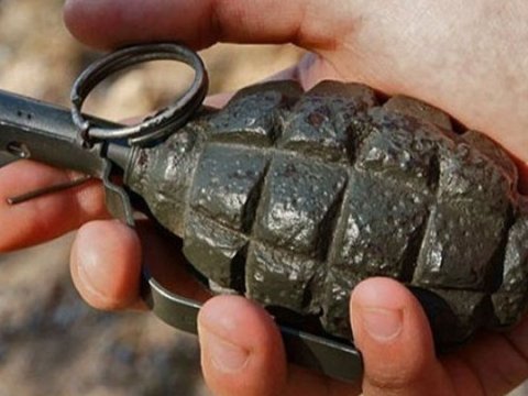 Bakıda əl qumbarası TAPILDI