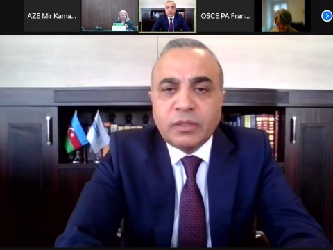 Azay Quliyev ATƏT -in Regional Toplantısında çıxış etdi