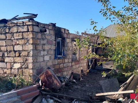 Gəncədəki yanğından geriyə qalanlar - FOTOLAR