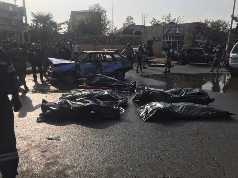 Ermənistanın Bərdədə törətdiyi terror aktından 1 İL KEÇİR