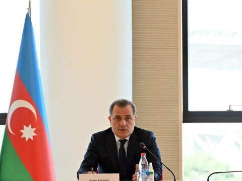 Nazir BMT rəsmisi ilə görüşdü