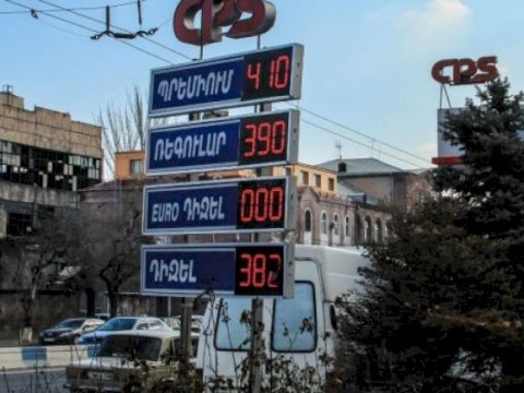 Ermənistanda da benzin bahalaşdı