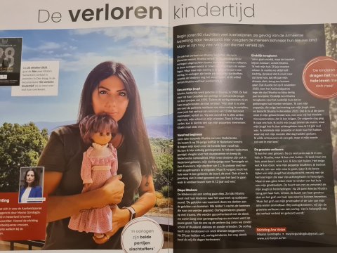 Şuşalı qızın hekayəsi Niderland mətbuatında - Fotolar