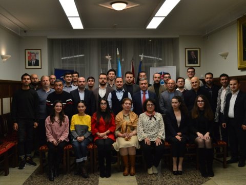 Estoniyada soydaşlarımızla GÖRÜŞ
