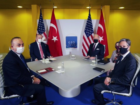 Ərdoğanla Bayden Cənubi Qafqazı MÜZAKİRƏ ETDİ
