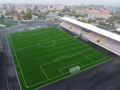 Şamaxı şəhər stadionunun açılışı oldu - YENİLƏNİB
